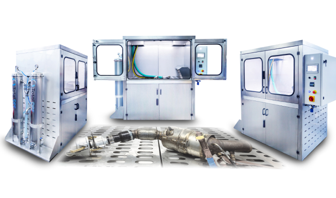 оборудование TotalDPF для чистки DPF фильтров